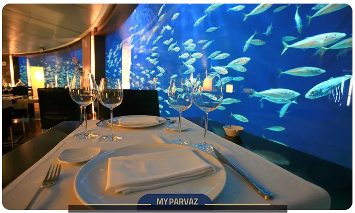 Restaurant and cafe at Antalya Aquarium